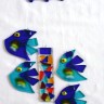 4 fish windchime