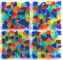 mosaic retro coasters